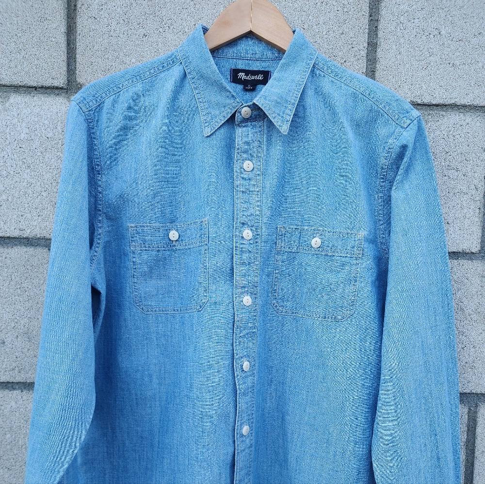 Classic Blue Denim Shirt